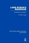 Lord Byron's Marriage cover