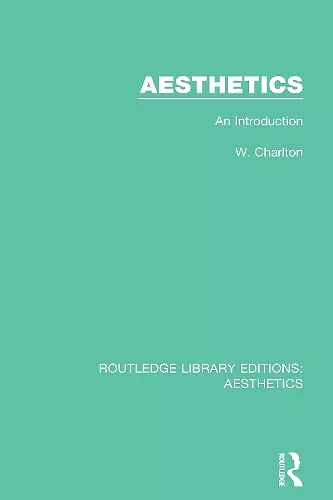 Aesthetics cover