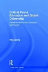 Critical Peace Education and Global Citizenship cover