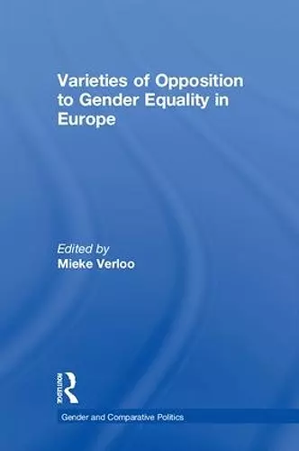 Varieties of Opposition to Gender Equality in Europe cover