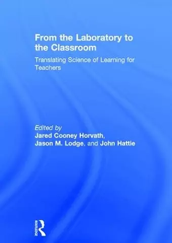 From the Laboratory to the Classroom cover