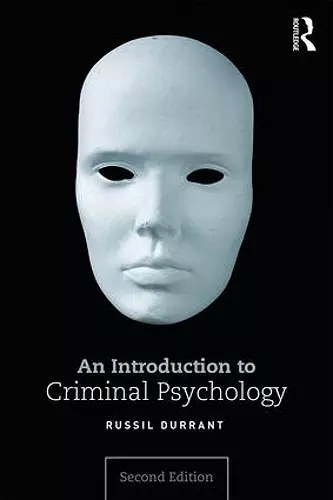 An Introduction to Criminal Psychology cover