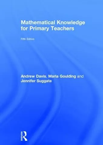 Mathematical Knowledge for Primary Teachers cover