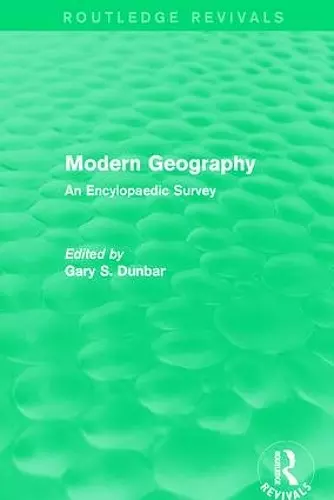 Modern Geography cover