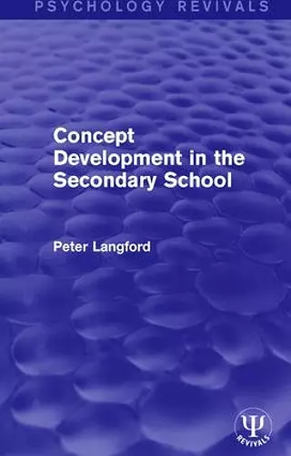 Concept Development in the Secondary School cover