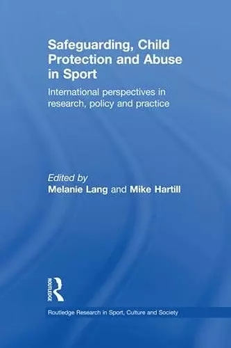 Safeguarding, Child Protection and Abuse in Sport cover