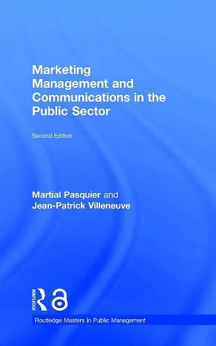 Marketing Management and Communications in the Public Sector cover