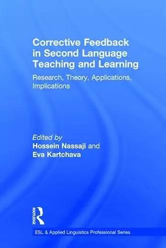 Corrective Feedback in Second Language Teaching and Learning cover