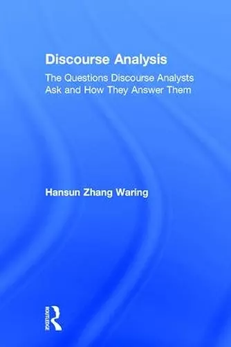 Discourse Analysis cover