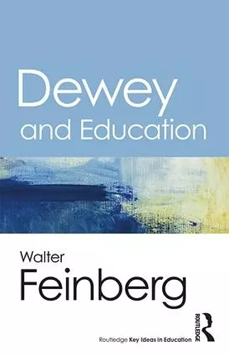 Dewey and Education cover