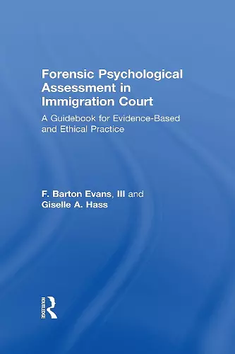 Forensic Psychological Assessment in Immigration Court cover