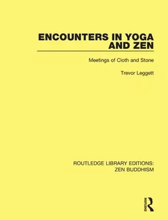 Encounters in Yoga and Zen cover