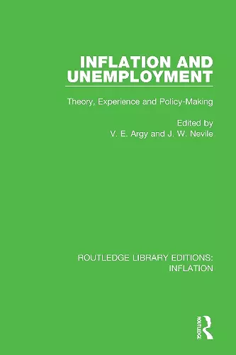 Inflation and Unemployment cover