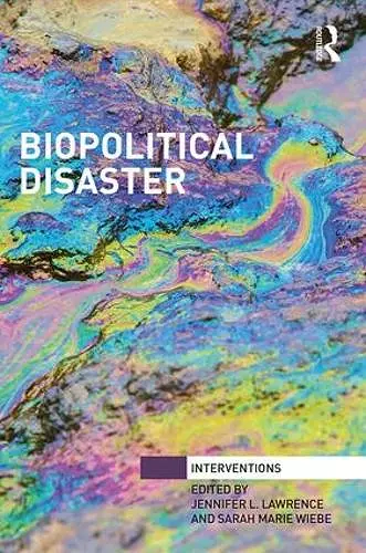 Biopolitical Disaster cover