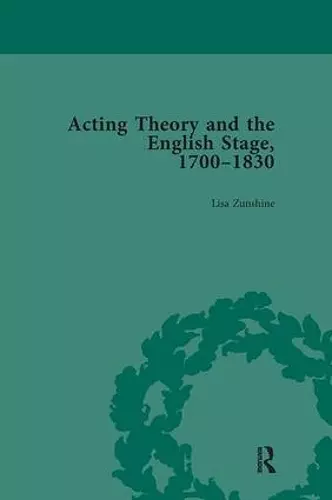 Acting Theory and the English Stage, 1700-1830 Volume 1 cover