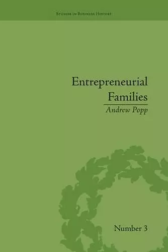 Entrepreneurial Families cover