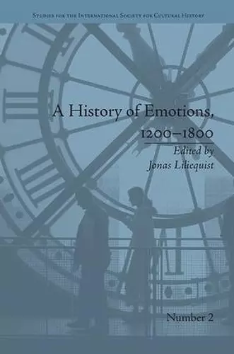 A History of Emotions, 1200–1800 cover