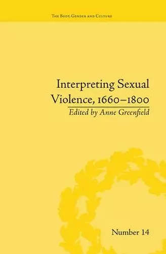 Interpreting Sexual Violence, 1660–1800 cover