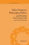 Adam Ferguson: Philosophy, Politics and Society cover