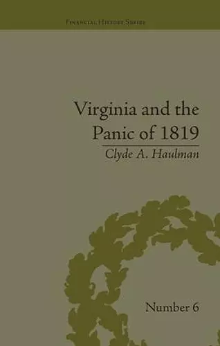 Virginia and the Panic of 1819 cover