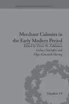 Merchant Colonies in the Early Modern Period cover