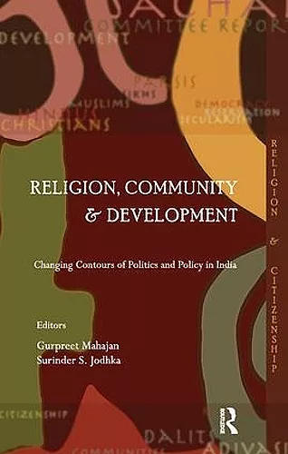 Religion, Community and Development cover