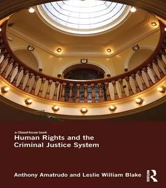 Human Rights and the Criminal Justice System cover