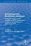 Contemporary Economic Analysis (Routledge Revivals) cover