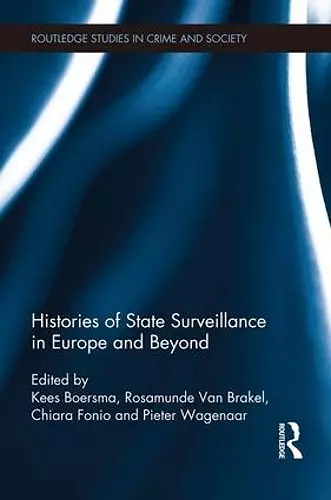 Histories of State Surveillance in Europe and Beyond cover