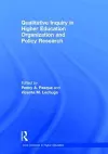 Qualitative Inquiry in Higher Education Organization and Policy Research cover