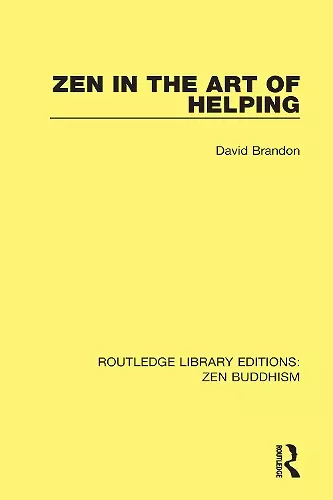 Zen in the Art of Helping cover