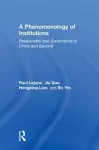 A Phenomenology of Institutions cover