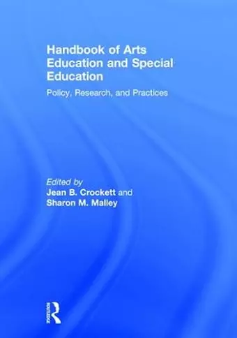 Handbook of Arts Education and Special Education cover