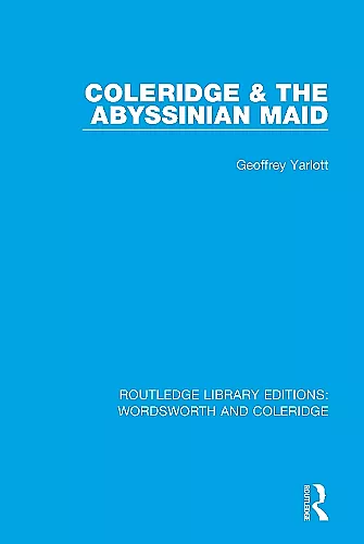 Coleridge and the Abyssinian Maid cover