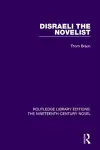 Disraeli the Novelist cover