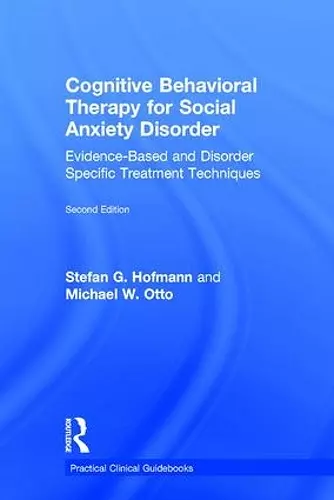 Cognitive Behavioral Therapy for Social Anxiety Disorder cover