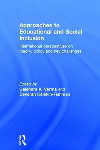 Approaches to Educational and Social Inclusion cover