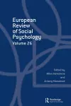 European Review of Social Psychology: Volume 26 cover