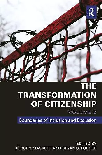 The Transformation of Citizenship, Volume 2 cover