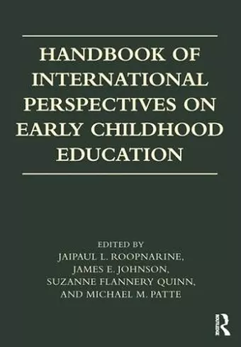 Handbook of International Perspectives on Early Childhood Education cover