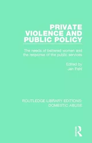 Private Violence and Public Policy cover