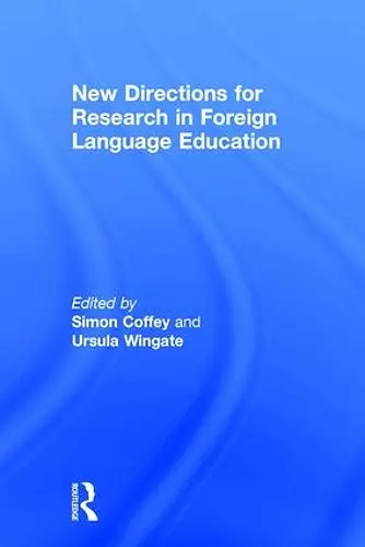 New Directions for Research in Foreign Language Education cover