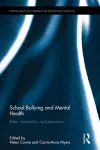 School Bullying and Mental Health cover