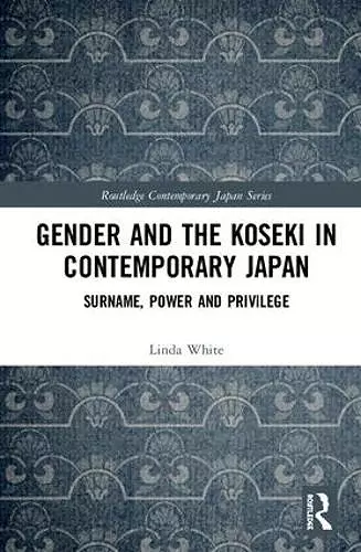 Gender and the Koseki In Contemporary Japan cover