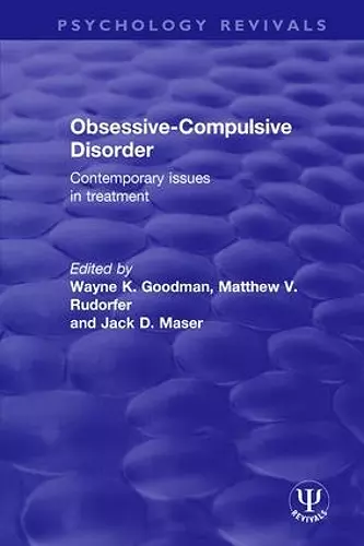 Obsessive-Compulsive Disorder cover