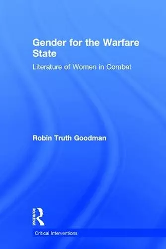 Gender for the Warfare State cover