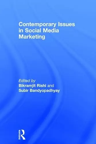 Contemporary Issues in Social Media Marketing cover