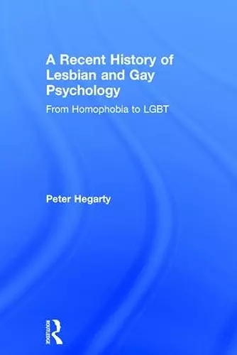 A Recent History of Lesbian and Gay Psychology cover