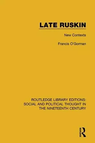 Late Ruskin cover