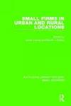 Small Firms in Urban and Rural Locations cover